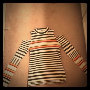 Seventies Open Shoulder Top